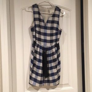 Philip Lim buffalo plaid mini dress size 2